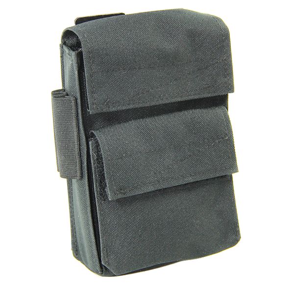 MOLLE LOC-STICK CASINO PACK (NYLON)WITH ONE SMALL FRONT POCKET and two PEN holders on right hand side. LOC-Stick Hi-Tec Intervention