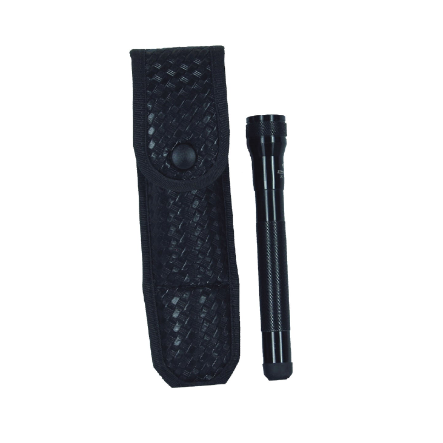 Streamlight Jr. Luxeon LED or Mini Maglite LED case - Basketweave Flashlight Holder Hi-Tec Intervention