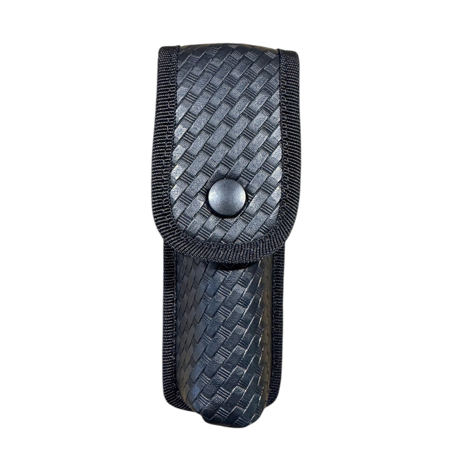 6.25" ASP COLLAPSIBLE BATON HOLDER WITH FLAP "BASKETWEAVE" Baton Carrier Hi-Tec Intervention