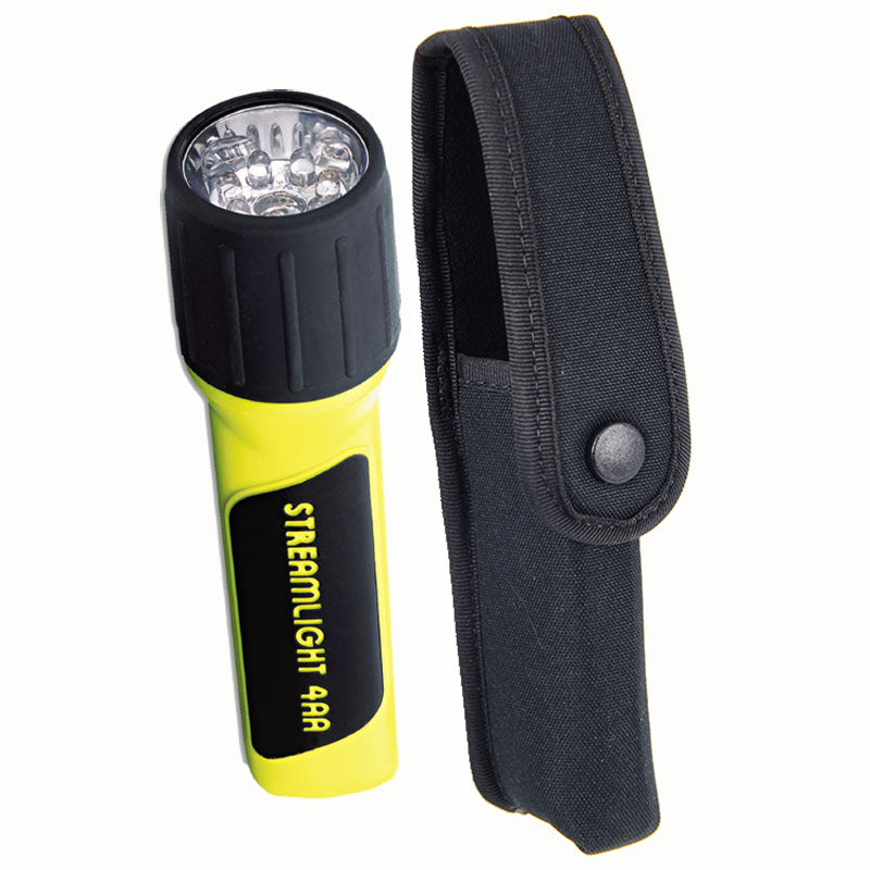 Case for Streamlight 4AA REG + LONG and FENIX RC15 with open belt loop Flashlight Holder Hi-Tec Intervention