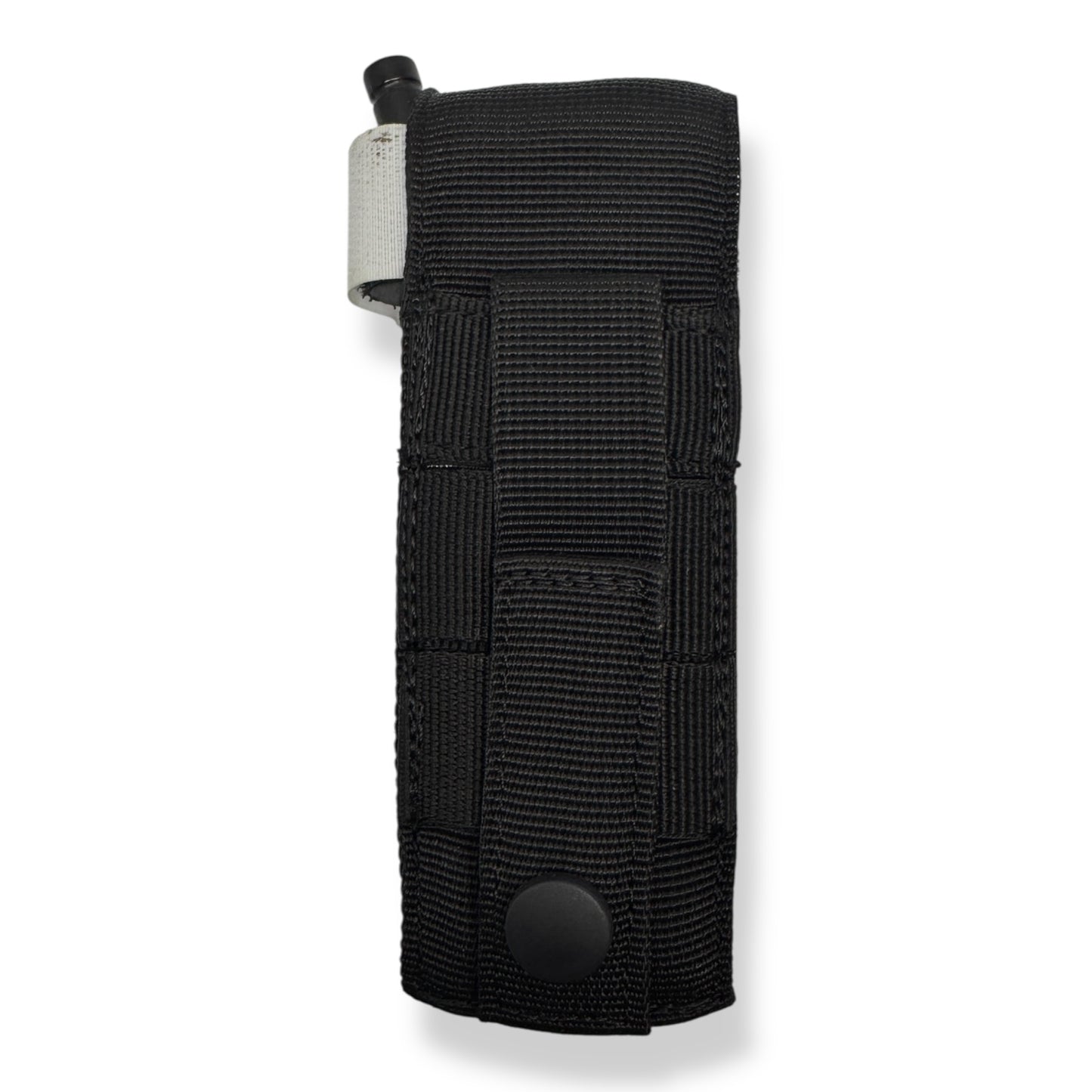 MOLLE LOC-STICK POUCH EMBROIDERED "T" WHITE FOR TOURNIQUET (TQ) BELT OR VEST Tourniquet Pouch Hi-Tec Intervention