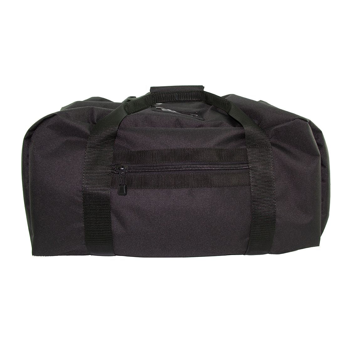 SMALL DUFFLE BAG WITH SIDE ZIPPER POCKET(black)