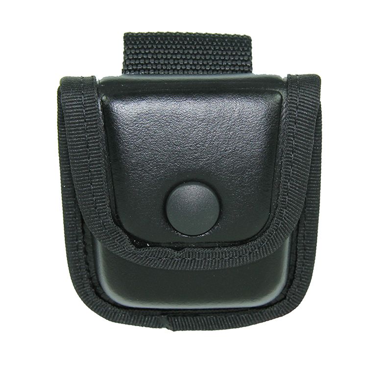 MOLDED MAN MADE LEATHER W/ ENGINEERED TOP LAYER POUCH FOR LATEX GLOVES (1 PAIR) W/ CLOSED BELT LOOP