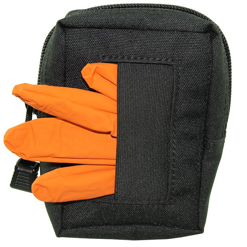 MULTI LATEX GLOVE POUCH WITH CLOSED BELT LOOP Latex Glove Holder Hi-Tec Intervention