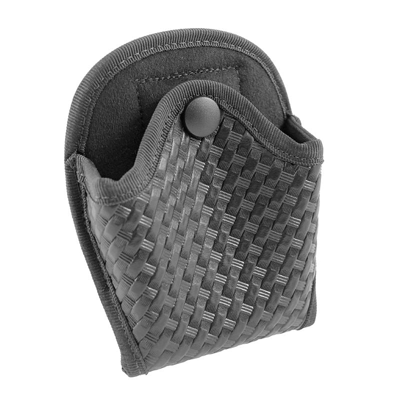 HANDCUFF CASE SINGLE with out flap SHERIFF style "BASKETWEAVE" Handcuff Case Hi-Tec Intervention