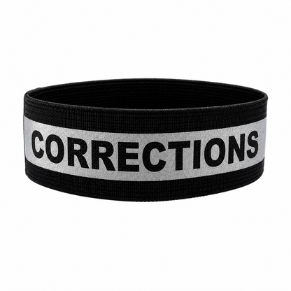 "CORRECTIONS" REFLECTIVE NOTEBOOK BAND Notebook Band Hi-Tec Intervention