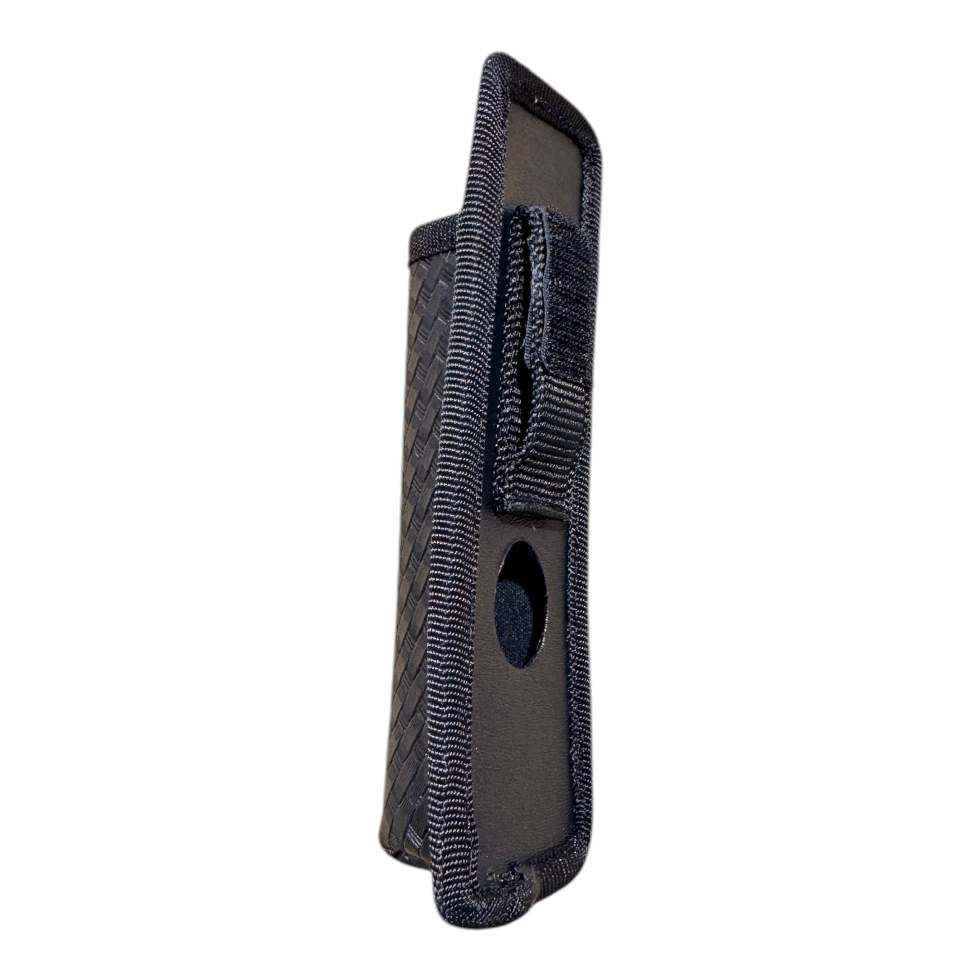 RETRACTABLE BATON POUCH ASP 7 1/2 (21) NO FLAP "BASKETWEAVE" Baton Carrier Hi-Tec Intervention