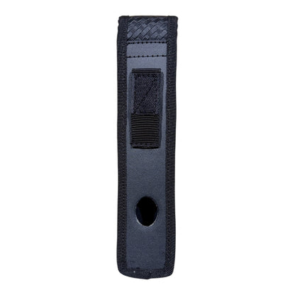 RETRACTABLE BATON POUCH , ASP 9 1/2 (26) WITH FLAP "BASKETWEAVE" Baton Carrier Hi-Tec Intervention