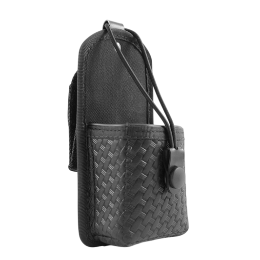 UNIVERSAL RADIO CASE - CLOSED BELT LOOP BASKETWEAVE Radio Holder Hi-Tec Intervention