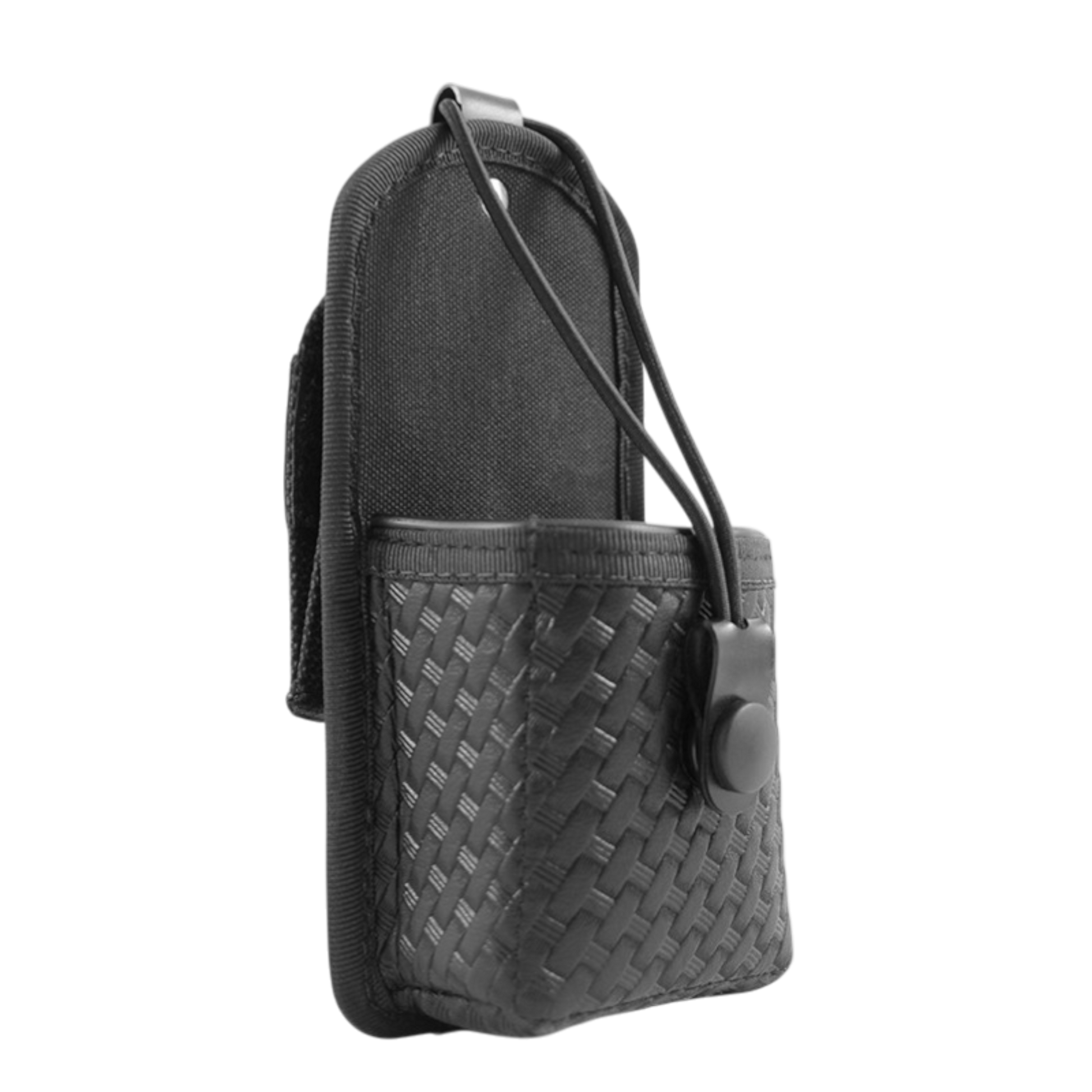 UNIVERSAL RADIO CASE - CARBON FIBER D-SWIVEL - BASKETWEAVE Radio Holder Hi-Tec Intervention