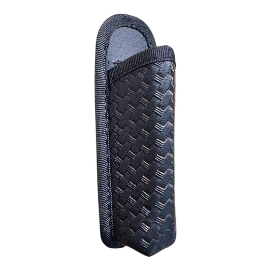 OPEN TOP CASE FOR FENIX TK20 AND STEAMLIGHT POLYTAC X " BASKETWEAVE" Flashlight Holder Hi-Tec Intervention