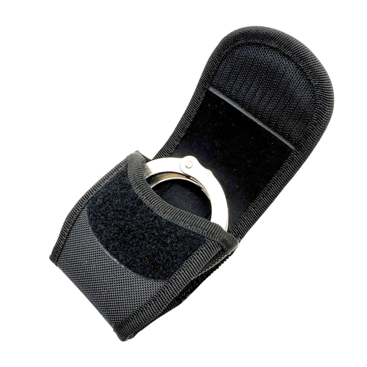 COMPACT HANDCUFF POUCH WITH VELCRO FLAP AND CLOSED BELT LOOP Handcuff Case Hi-Tec Intervention