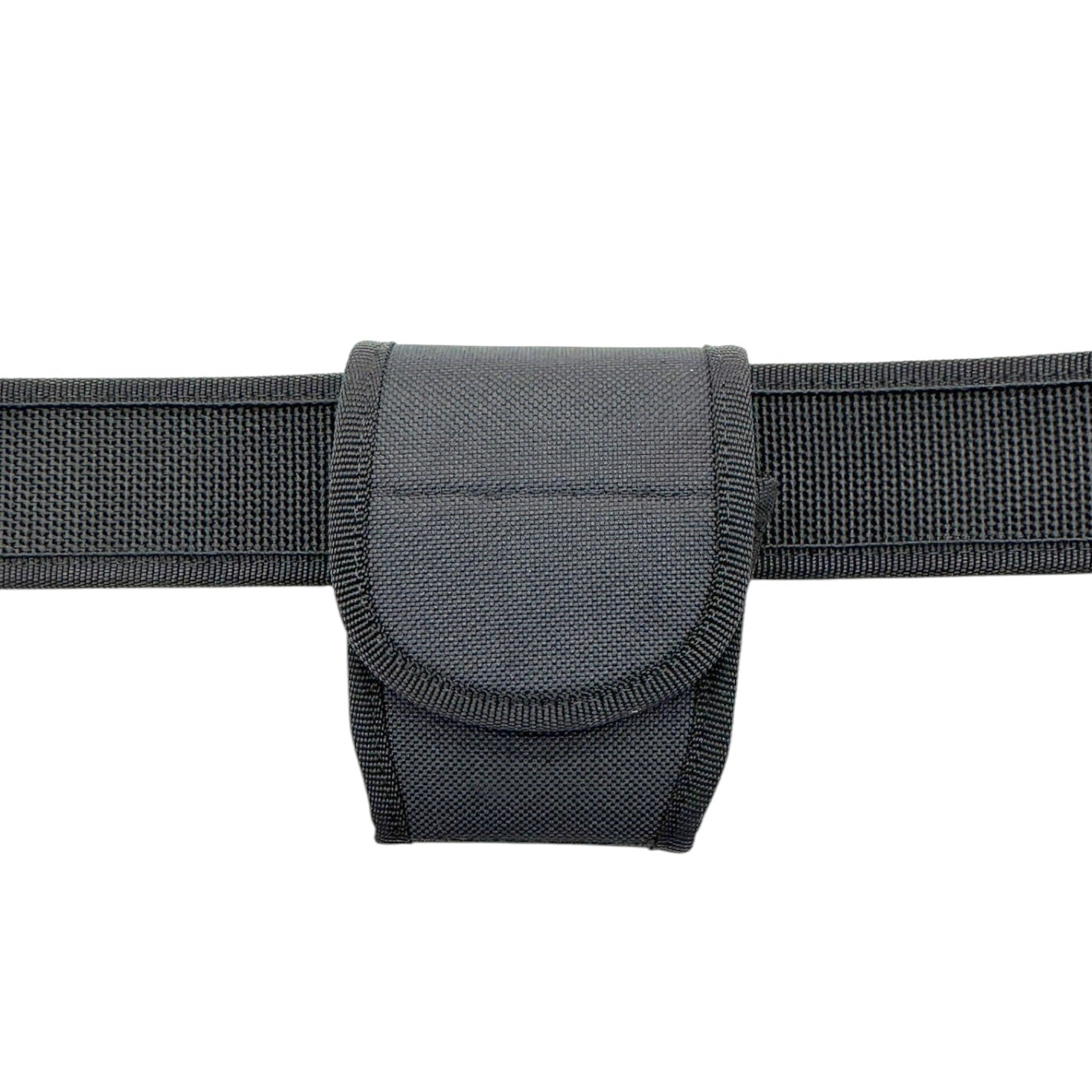 COMPACT HANDCUFF POUCH WITH VELCRO FLAP AND CLOSED BELT LOOP Handcuff Case Hi-Tec Intervention