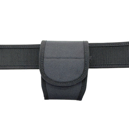 COMPACT HANDCUFF POUCH WITH VELCRO FLAP AND CLOSED BELT LOOP Handcuff Case Hi-Tec Intervention