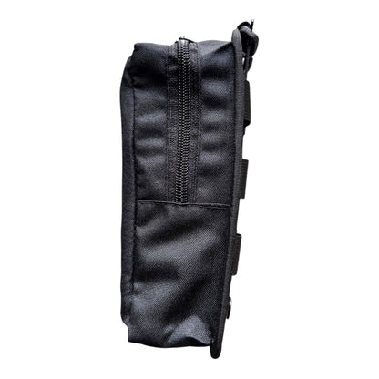 MULTI-USE POUCH DUAL HALF LENGTH ZIPPER POCKET Nylon Pouch Hi-Tec Intervention