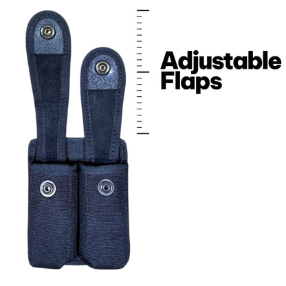 DOUBLE MAGAZINE CASE - ADJUSTABLE FLAPS Magazine Holder Hi-Tec Intervention