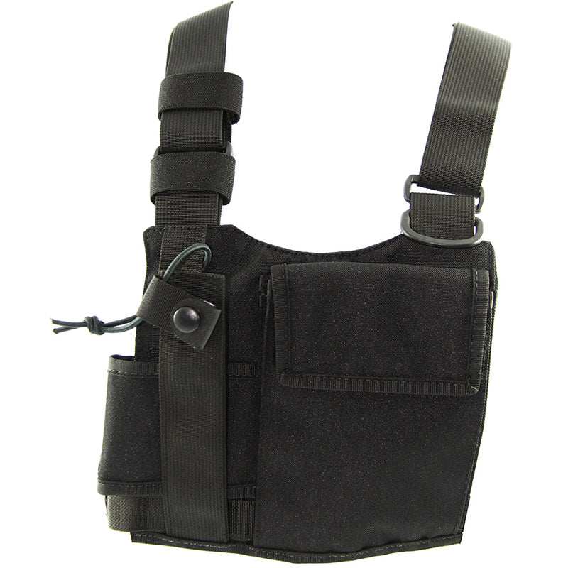 Chest Harness 1 Patrol Radio Holder and 1 Pocket Radio Holder Hi-Tec Intervention