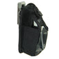 Radio case for the EX 600 series from MOTOROLA with spring clip, window for keypad