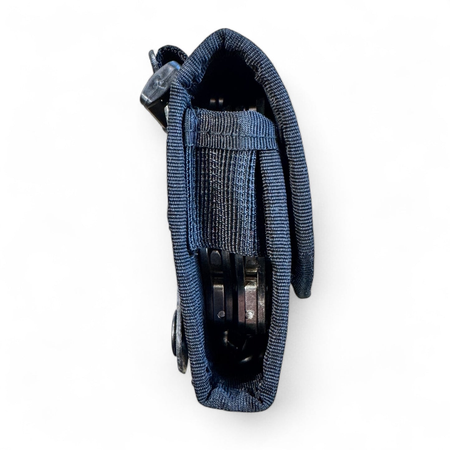 MOLLE LOC-STICK COMPACT HANDCUFF POUCH W/ VELCRO FLAP AND SNAP CLOSURE Handcuff Case Hi-Tec Intervention