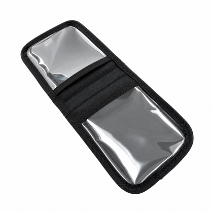 NOTEBOOK COVER WITH 4 CLEAR POCKETS 3.5"X5" Hi-Tec Intervention