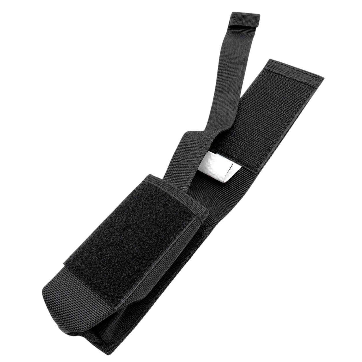 MOLLE LOC-STICK POUCH EMBROIDERED "T" WHITE FOR TOURNIQUET (TQ) BELT OR VEST Tourniquet Pouch Hi-Tec Intervention