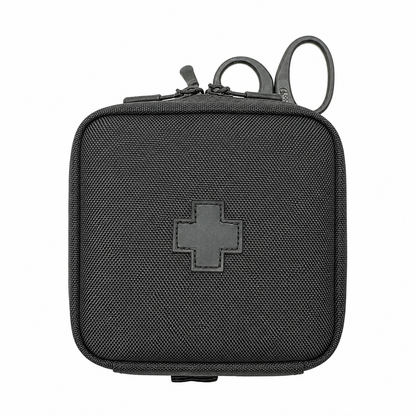 MOLLE LOC-STICK COMPACT IFAK MEDICAL POUCH W/ BLK CROSS 4" X 4" Medical Pouch Hi-Tec Intervention