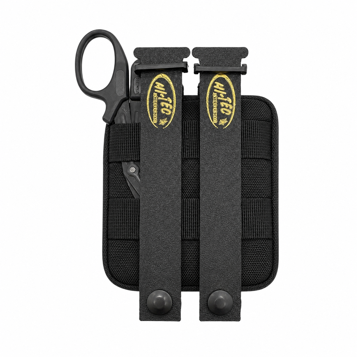 MOLLE LOC-STICK COMPACT IFAK MEDICAL POUCH W/ BLK CROSS 4" X 4" Medical Pouch Hi-Tec Intervention