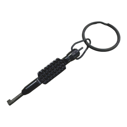 Metal Handcuff Key - Flat Grip with Swivel and Key Ring Handcuff Key JAY-PEE