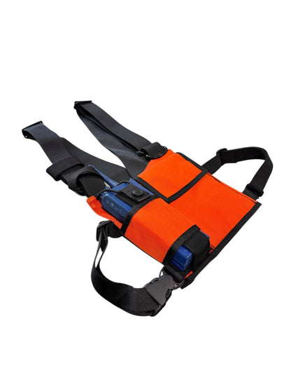 PATROL RADIO HARNESS (ORANGE) - SEARCH AND RESCUE Hi-Tec Intervention