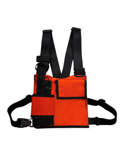 PATROL RADIO HARNESS (ORANGE) - SEARCH AND RESCUE Hi-Tec Intervention