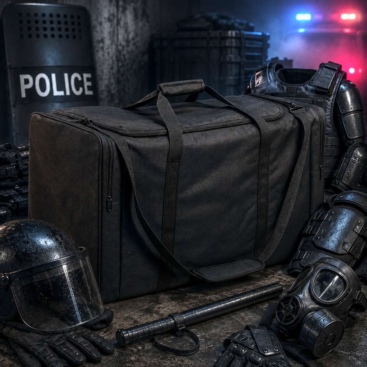 RIOT EQUIPMENT BAG Duffle Bag Hi-Tec Intervention