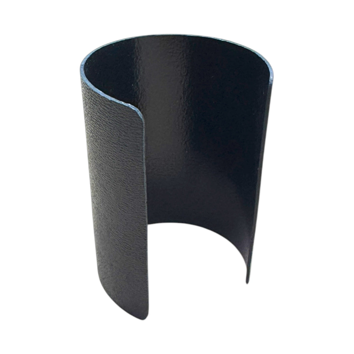 Rounded polymer OC spray canister guard insert - front opening view