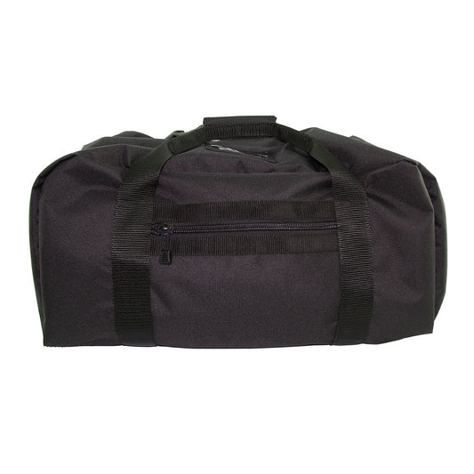 SMALL DUFFLE BAG WITH SIDE ZIPPER POCKET(black)