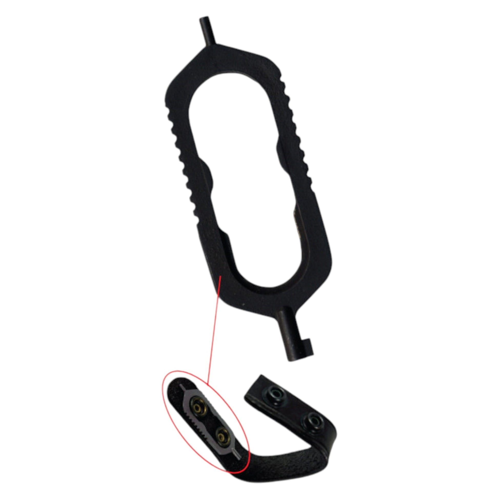 Handcuff Key - Concealable for Belt Keepers - BLACK Zak Tool