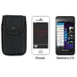 MOLDED CASE FOR I-PHONE 5/ Z10 Blackberry?‚àö¬ßWITH  OPEN BELT LOOP ( WITH RUBBER SHELL)