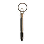 KEY RING WINDOW PUNCH 5.25" AND 1.5" KEY RING - BLACK Zak Tool