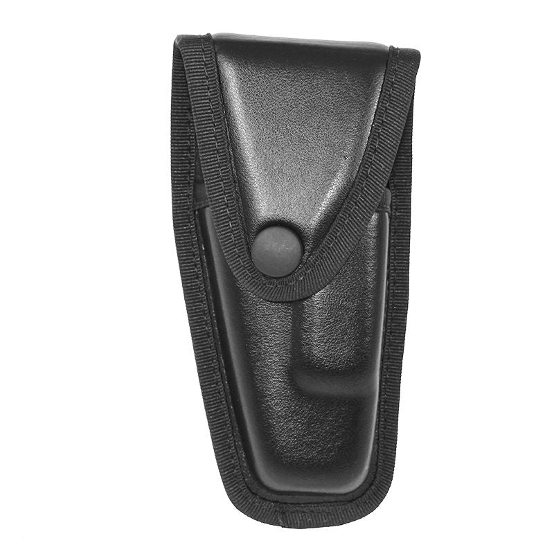 CUIR MOULÉ FABRIQUÉ À L'HOMME AVEC POCHETTE À COUCHE SUPÉRIEURE CONÇUE POUR ÉTUI RAPTOR AVEC BOUCLE DE CEINTURE FERMÉE
