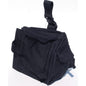 Horizontal thigh bag for gas mask